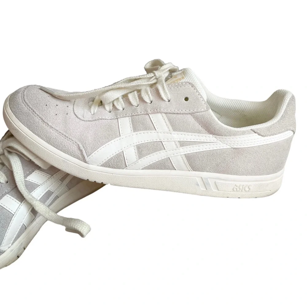 ASICS‎ Cream Men’s Leather Shoes Sz 9.5
